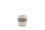 Miniatura Taza espresso de cerámica beige Obi Clipped