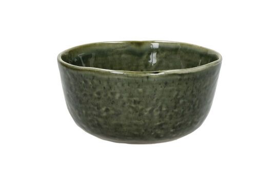 Tazón de cereales de gres verde oscuro Spiro