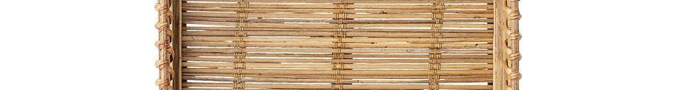 Descriptivo Materiales  Toallero de bambú Ecuvilly