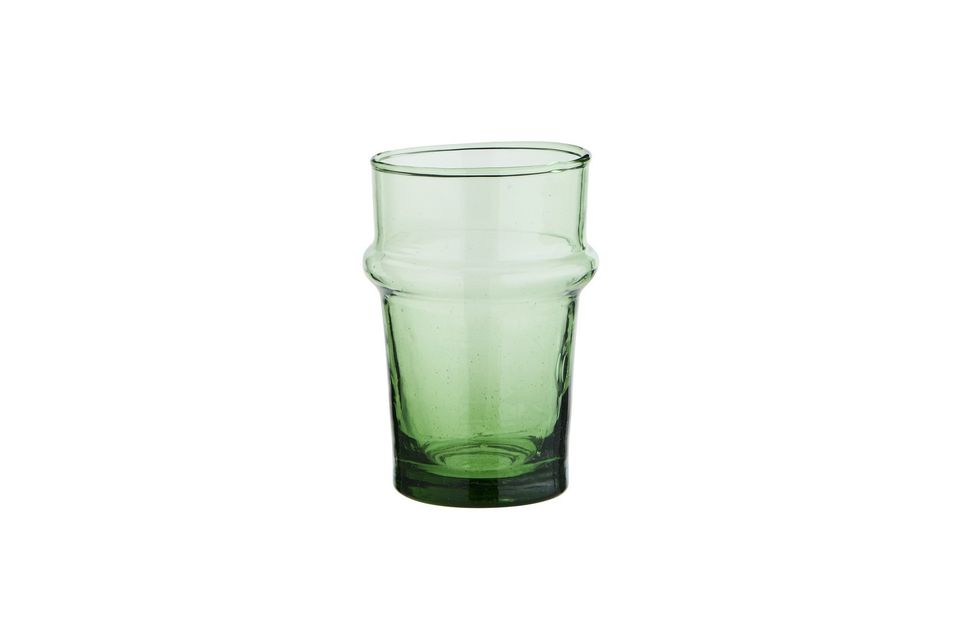 Vaso de agua de cristal verde Beldi Madam Stoltz