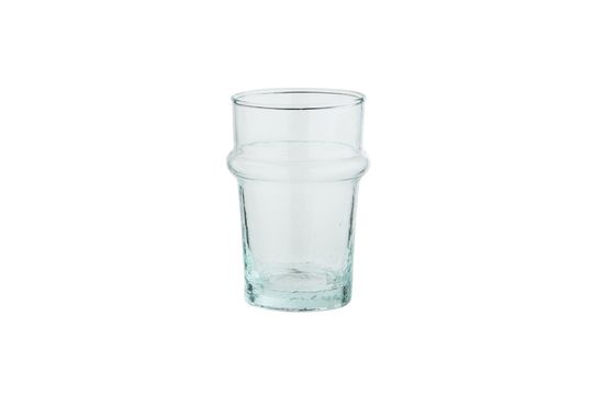 Vaso de agua de vidrio transparente Beldi