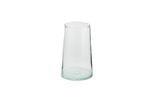Vaso de agua grande de cristal transparente Balda Clipped