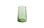 Miniatura Vaso de agua grande de cristal verde Balda Clipped