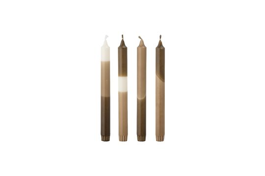 Velas marrones Dip Clipped