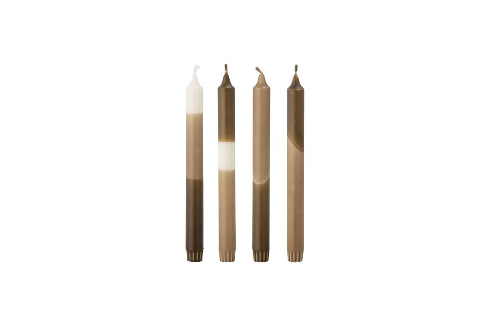 Velas marrones Dip Bloomingville