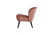 Miniatura Viejo sillón de terciopelo rosa Sara 4