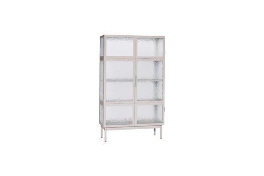 Vitrina de cristal gris Plex Clipped