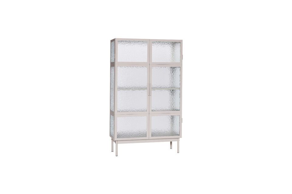Vitrina de cristal gris Plex Hübsch